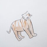 Bianca Bijela pamučna dječja plahta s gumom za dječji krevetić 70x140 cm Zoo Animals – | shoptok.hr