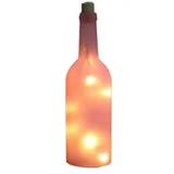 Ukrasna boca sa roze LED diodama