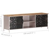 TV ormarić 120 x 30 x 40 cm od grubog drva manga | shoptok.hr
