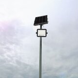  LED prigušiva solarni reflektor LED/50W/3,2V IP65 3800 mAh crni + daljinski upravljač | Eponuda.com