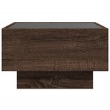  Stolić za kavu LED boja hrasta 50x50x30 cm konstruirano drvo | Eponuda.com