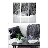 Wallity MDF1605673 multicolor decorative mdf painting (3 pieces) | ePonuda.com