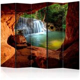  Paravan u 5 dijelova - Cave: Forest Waterfall II [Room Dividers] 225x172 Cijene
