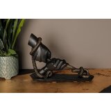 Aberto Design dekorativna figura CY0471, 35x10x26 cm, antracit Cene