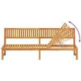  Ležaljka Prirodna nafta 200 x 57 x 75cm Čvrsto drvo akacije | shoptok.hr