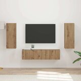  Komplet TV omaric 2 pcs Umetni hrast Konstruiran les, (5000132426) | Shoptok.si