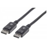 Manhattan DisplayPort priključni kabel DisplayPort utikač, DisplayPort utikač 2.00 m crna 307116-CG DisplayPort kabel Cijene