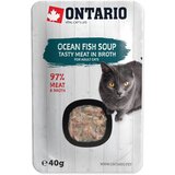 Ontario Cat juha - morska riba in zelenjava 40 g | Shoptok.si