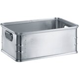 Zarges transportni in podstavni voziček za posode za zlaganje iz aluminija, prostornina 37 l, primerno za transport na valjčnih progah Cene