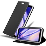 Cadorabo Ohišje, združljivo z Samsung Galaxy A7 2018 v klasična črna - Zaščitni ovitek z magnetnim zapiranjem, stoječo funkcijo in režo za kartice, (20558772) | Shoptok.si