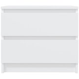  Noćni ormarići 2 kom bijeli 50 x 39 x 43,5 cm konstruirano drvo | shoptok.hr