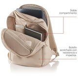 MiquelRius Ruksak za prijenosno računalo 2 odjeljka bež 16" M 35x46x12cm 21L MR19564 | shoptok.hr