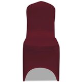 Maison Chic Prevleka za zunanjo pohištvo - 50 kosov bordo raztegljivih prevlek za stole, (21795244) Cene