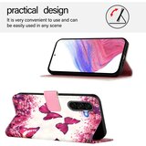 SUNSKY Eleganten etui ovitek za Samsung A36 / A37 / A56, Metulj Slike