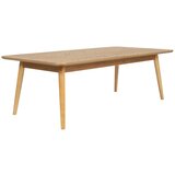 White Label Mizica z mizno ploščo v hrastovem dekorju v naravni barvi 60x120 cm Fabio – | Shoptok.si