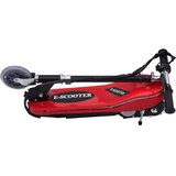  Električni romobil s LED svjetlima 120 W crveni | shoptok.hr