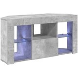 Kotna LED TV omarica Betonsko siva 103 x 40 x 50 cm, (5000092295) | Shoptok.si