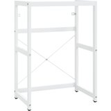 Maison Chic Kopalniški regal - Umivalniška omarica bel 59x38x83 cm železo, (21759000) Cene