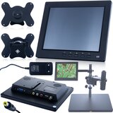 Rosfix ZASLON 8 PALCEV ZA MIKROSKOP – 1024X768, HDMI/VGA/AV/BNC, 5 MS, 200X160X30 MM | NASTAVLJIV NOSILEC, (5000068572) | Shoptok.si