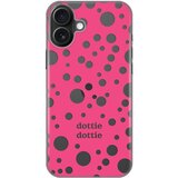  torbica silikonska print skin za iphone 16 plus 6.9 dottie dottie pink Cene