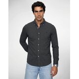 Polo Ralph Lauren CHEMISE AJUSTEE COL BOUTONNE EN POLO FEATHERWEIGHT Siva | shoptok.hr