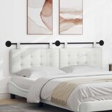  Držeće uzglavlje Zidne Lažna koža - Bijeli 180 cm bez LED | shoptok.hr