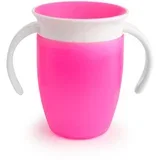 Miracle 360° otroški lonček z ročaji Pink 6 m+ 207 ml