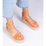 D/CEO marka niezdefiniowana Orange platform espadrille sandals Panola | Shoptok.si