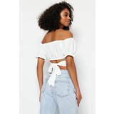 Trendyol Women's top Crop plava | bela | ePonuda.com