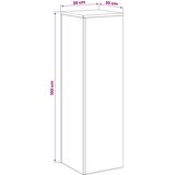  Stalak za biljke 2 pcs Rđa 30 x 30 x 100 cm Otporni čelik | shoptok.hr