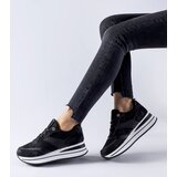 Gemre Black platform sneakers Nutter Cene