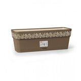 STEFANPLAST Saksija 50x18x17cm Gaia 88802 smeđa | Eponuda.ba