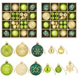  Set božićnih kuglica 88 kom. | shoptok.hr