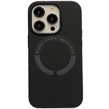  futrola leather case silikon magsafe za iphone 14 pro (6.1) crna Cene