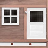 In Kokošnjak z gnezdiščem mocha in bel trden les jelke | Shoptok.si