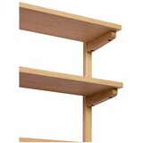 Hübsch Polica s više razina u dekoru hrasta u prirodnoj boji 120 cm Long – | shoptok.hr