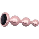 Rosy Gold - Metal Butt Plug Set 3 Pieces - Rose Gold | shoptok.hr