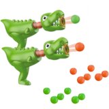  Set za gađanje rupa u meti sa pištoljem u obliku dinosaura - zeleni | shoptok.hr
