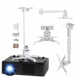 Zenwire univerzalni kovinski stenski/stropni nosilec za projektor 4v1, teleskopski 43–65 cm, do 25 kg, bel, (5000193573) Cene