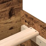 vidaXL Postelja iz starega lesa 200x200 cm Izdelana iz umetnega lesa | Shoptok.si
