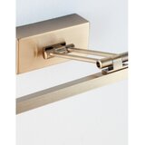 Nova Luce Mjedena metalna LED zidna lampa sa savitljivom konstrukcijom Marnell – | shoptok.hr