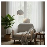 Opviq luster Yontu-15852, bijeli Slike