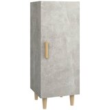 Maison Chic Komoda - Predalnik betonsko siva 34,5x34x90 cm konstruiran les, (21722053) | Shoptok.si