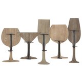 Mauro Ferretti Stenski nosilec za 5 steklenic vina | Shoptok.si