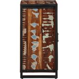  Komoda Višebojna 55x35x70 cm Puno Obrađeno Drvo | Eponuda.com