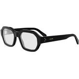 3 DOTS Black Geometric Eyeglasses - ONE SIZE (53)