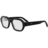 Celine 3 DOTS Black Geometric Eyeglasses ONE SIZE (53) Črna/Kristalna Cene