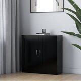 vidaXL Ormarić za knjige crni 82,5 x 30,5 x 80 cm od iverice Cijene