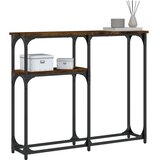  Konzolni stol boja hrasta 90 x 22,5 x 75 cm konstruirano drvo | Eponuda.ba