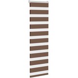 vidaXL Zebra zavesa rjava 40x100 cm širina blaga 35,9 cm poliester, (5000297108) | Shoptok.si